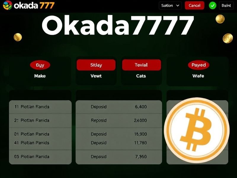 Welcome to the official promotional website for Okada777.com. Discover top-rated live casino games, sports betting opportunities, and exclusive bonuses engineered for secure and thrilling gambling experiences.
